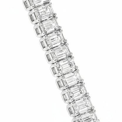 DOLAIR® Emerald Cut Tennis Bracelet