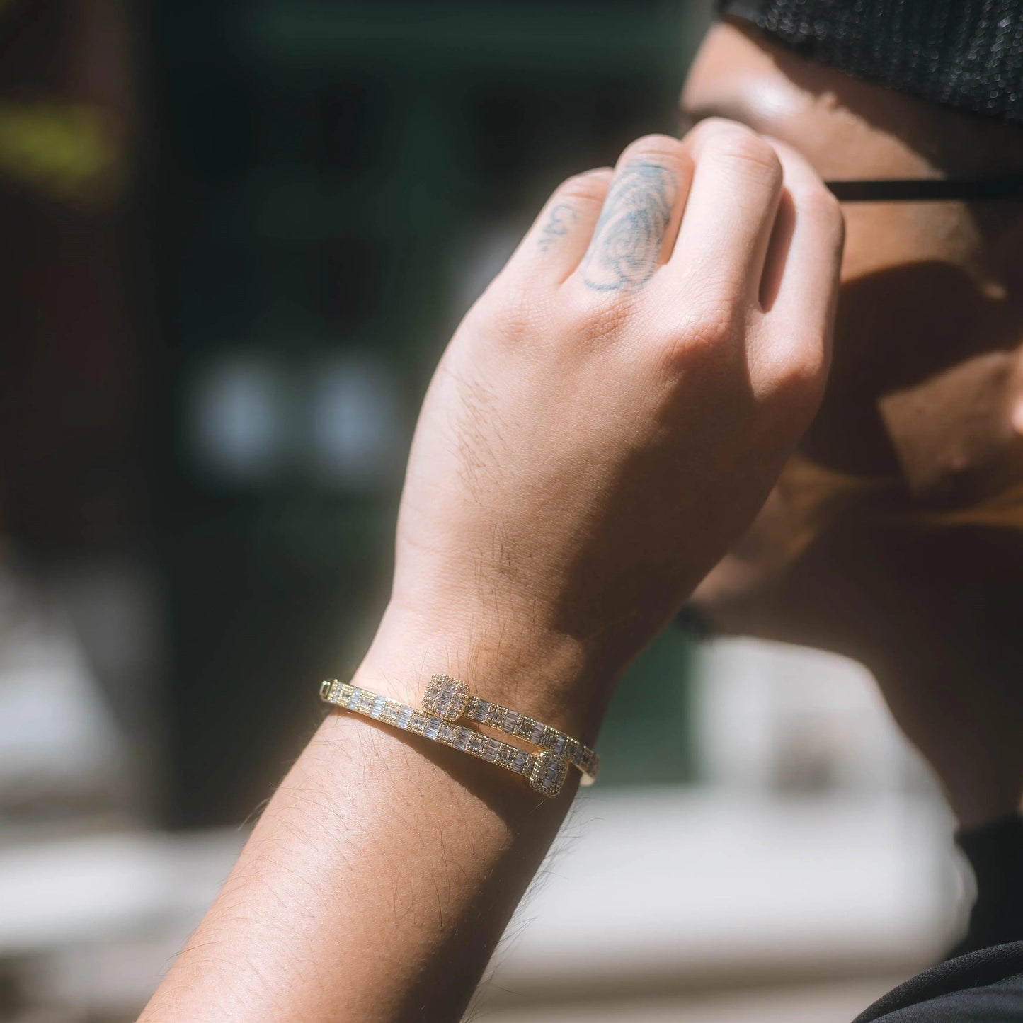 DOLAIR® Baguette Bangle Bracelet